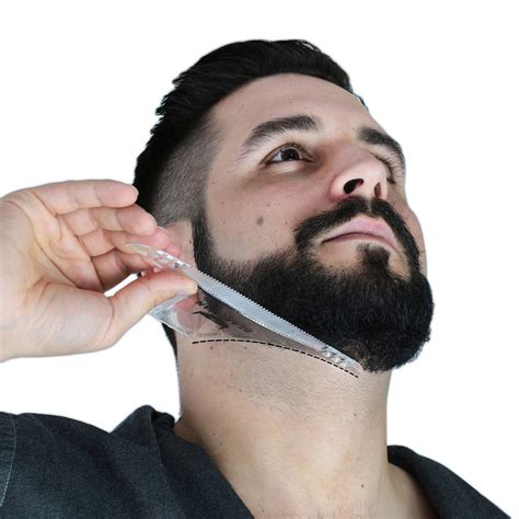 Beard Shaping Template
